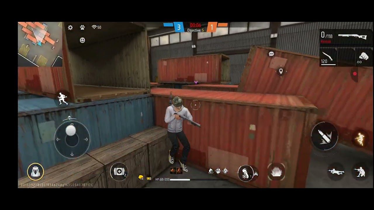 Free fire mein nobro ko maarte samay 💪💪