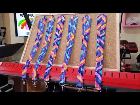 Small Format Lanyard Imaging With Dye Sublimation - 