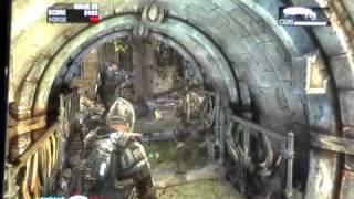 Gears of War 2 - Horde Gameplay - Hardcore mode  - Pavillion pt.9 - Feb. 16, 2011