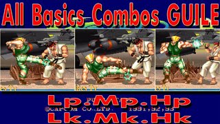 combos GUILE street fighter 2 champion edition  2021 vol.01