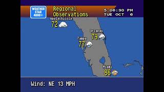 LIVE St Pete FL Local Forecast - Nostalgic Weather Channel Style