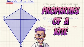 Quadrilaterals: The Kite (Properties for Geometry)