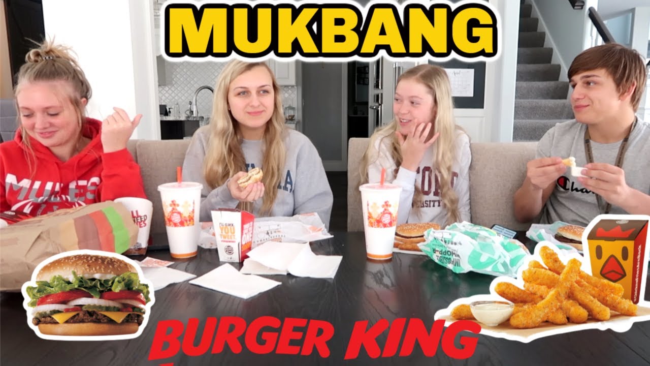 Burger King MUKBANG! Most Embarrassing Moment & More!