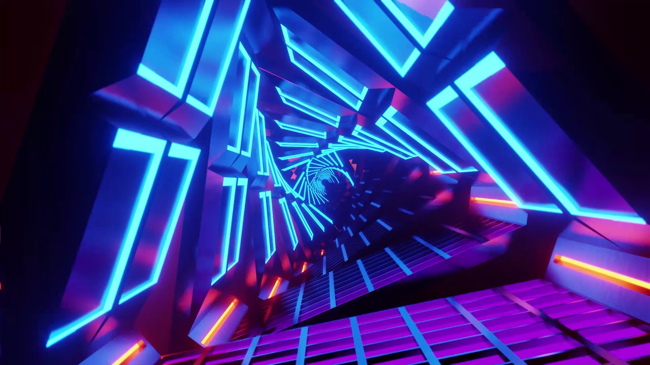 Sci-Fi Hallway - Made with Blender - YouTube