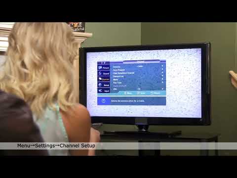 How to perform a channel scan