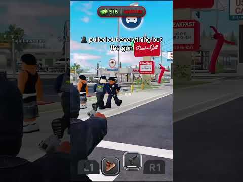 I aint even have bullets 😭😭 #roblox #project12 #robloxgame #gta #fyp