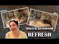 Clean with Me || Master Bathroom Refresh ||