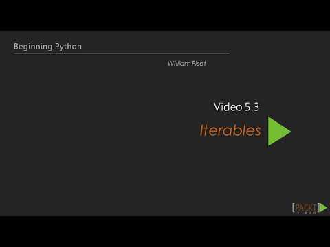 5.3 Iterables