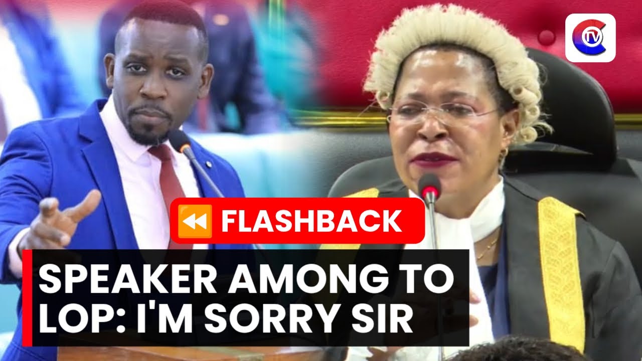 ⏪ Flashback: When Speaker Anita Among Apologized to LOP Joel Ssenyonyi