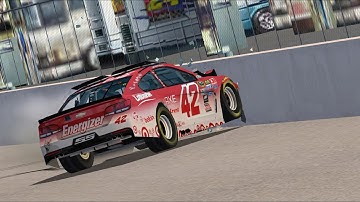 Kyle larson 2016 Auto Club 400 Crash - NR2003 Reenactment (Re-done)