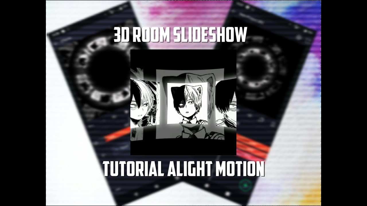 3d slideshow ae inspired - alight motion tutorial - YouTube