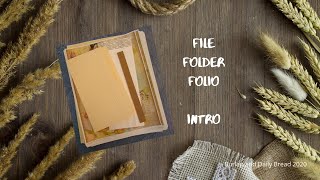 File Folder Folio Intro