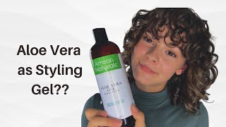 "Aloe Vera as Hair Gel??