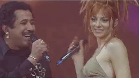 Mylene Farmer La poupee qui fait non avec Khaled Live