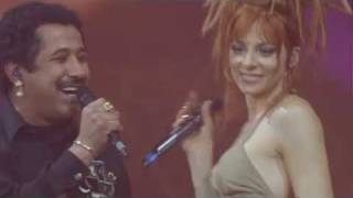 Mylene Farmer La poupee qui fait non avec Khaled Live