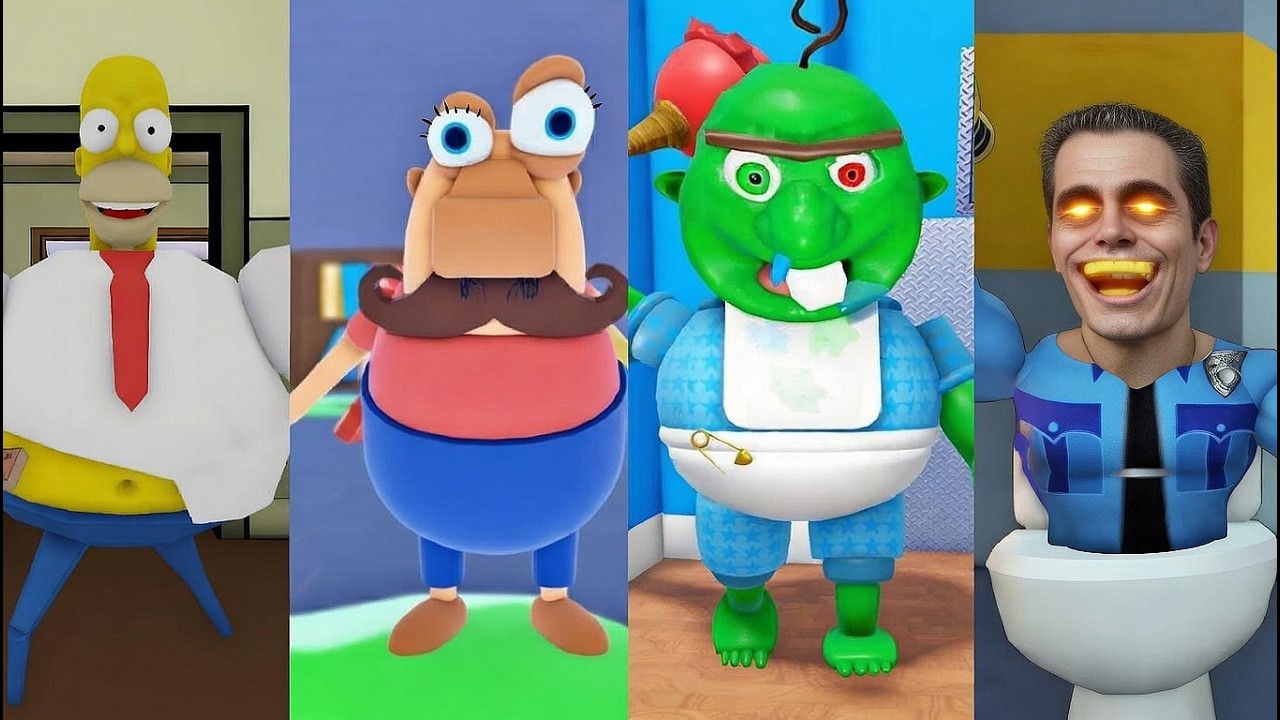 Roblox Escape All Jumpscares, Escape Homers Detention, MR MC EVIL SCHOOL GROW OBBY, BABY BOBBY'S