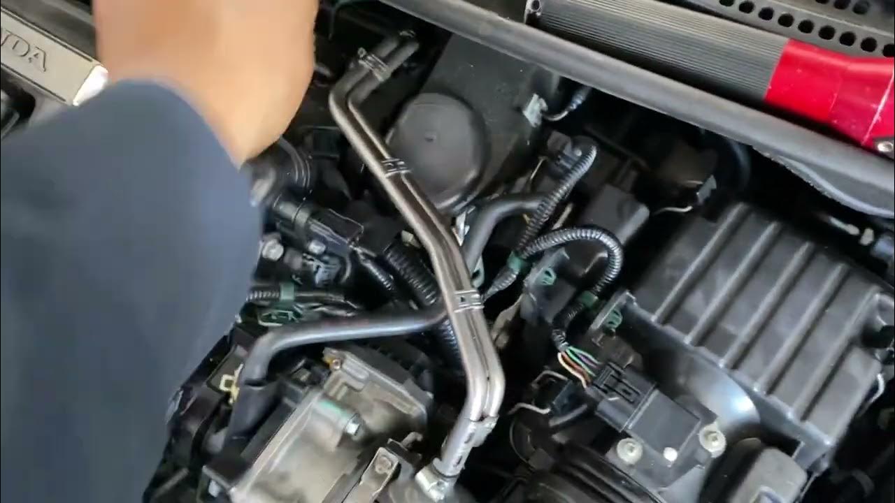 Honda Fit code P0108 MAP Sensor circuit high voltage 2015-2017 - YouTube