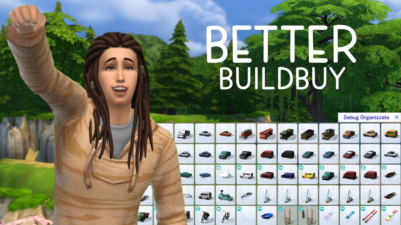 Debug Organizzato In The Sims 4 😱 Better Buildbuy Mod Youtube