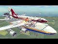 Airplane Crashes & Shootdowns #30 Feat. Antonov An-124 vs Boeing 737 MAX | Besiege