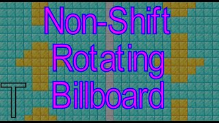 Tutorial: Non-shifting, Expandable & Flat Rotating Billboard (2D Gapless Feedtape) [Java 1.15+]