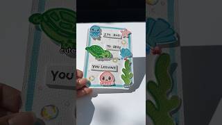 🥺🪼diy GIFT idea #diy #diycard #giftidea #cardcreations #goodbye #jellyfish #cardtutorial #handmade