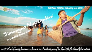 Simangao Nuperakwi a new bodo comedy music vedio 4k (film -ARONAI, 2021). screenshot 3