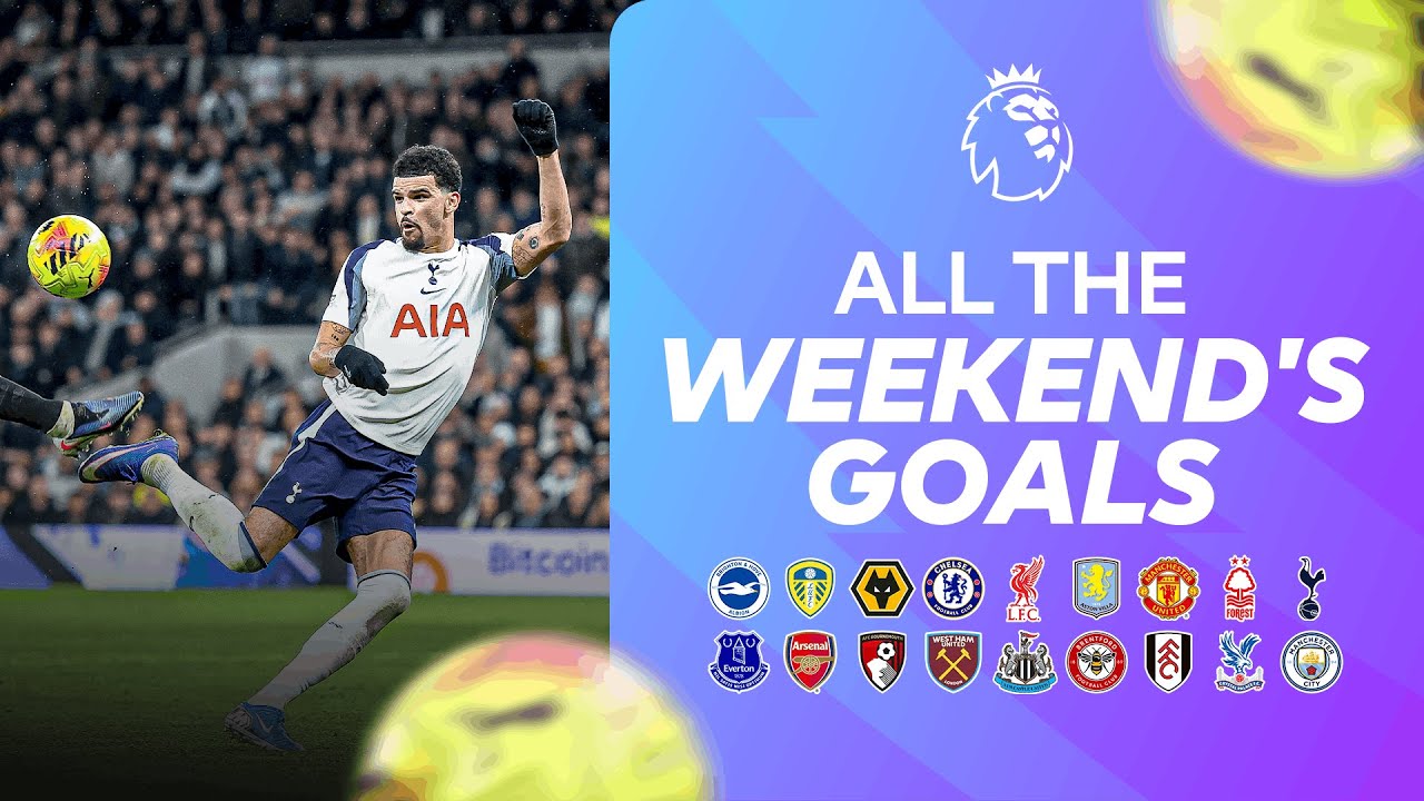 ⁣EVERY Weekend Goal | Matchweek 24 | 2025/26 Premier League Highlights