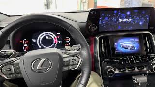 Русификация Lexus LX600 OAE 2022. Fsport