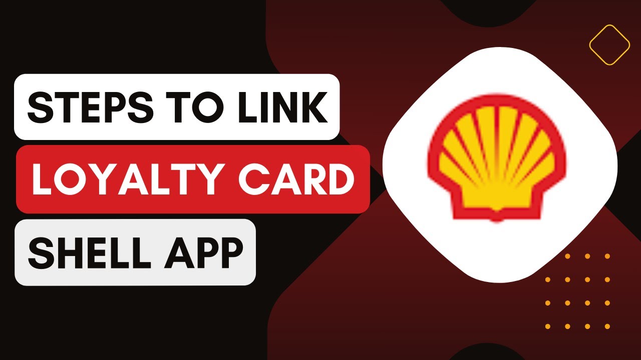 How To Link Loyalty Card To The Shell App ? - YouTube