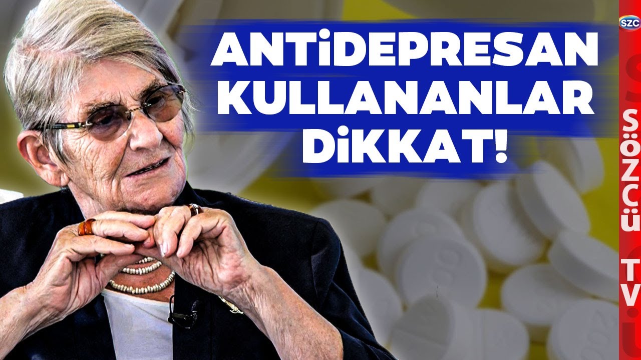'Antidepresanlar Beyni Bozuyor' Canan Karatay Doğal Yolları Var Diyerek Açıkladı