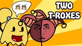 Two T-Roxes Having Fun (Animation) Resimi