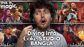 DIVING INTO COKE STUDIO BANGLA! (Bulbuli, Baaji, Ma Lo Ma | Reaction)