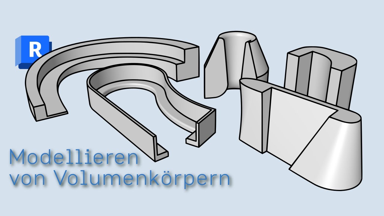 Revit - Modellieren von Volumenkörpern