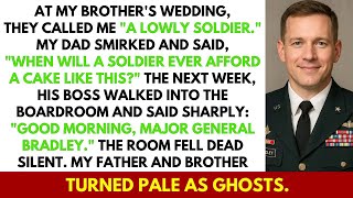 At My Brother's Wedding, My Dad Called Me \A Lowly Soldier\ — Then His Boss Walked In and Said...
