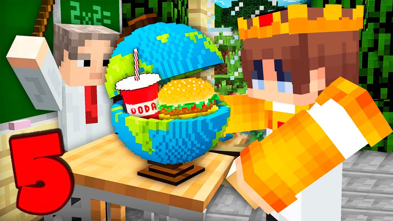 МЕН 5 ТӘСІЛ АРҚЫЛЫ МЕКТЕП -КЕ ТАМАҚ АЛЫП КЕЛДІМ! қазақша майнкрафт казакша айсеи