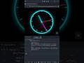 Unlock Clock⏰ Animation | HTML CSS JavaScript #trending #shorts #viralshort #css #html #javascript