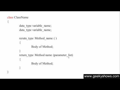 25. Class in Java Programming (Hindi)