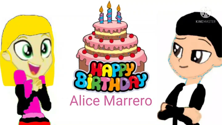 Happy Bitrhday My Daugther Alice Marrero