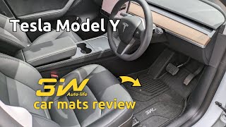 Review of the 3W allweather mats for a Tesla Model Y (& other models)