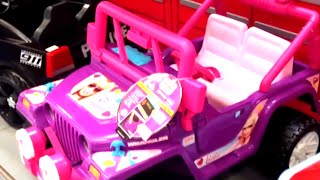 POWER WHEELS:  BARBIE JEEP [Jammin Jeep]