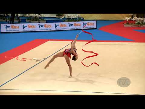 GVOZDIC Nastasija (SRB) - 2018 Rhythmic Worlds, Sofia (BUL) - Qualifications Ribbon