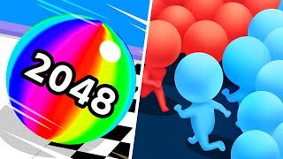 Ball Run 2048 | Count Masters  All Level Gameplay Android,iOS  NEW APK MEGA UPDATE