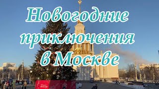 Новогодние приключения в Москве.