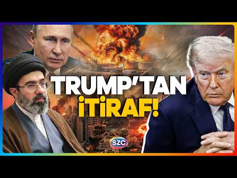 TRUMP'TAN İTİRAF ÜSTÜNE İTİRAF! İran Nükleer Kullanacakmış! Putin Detayı Olay Olur