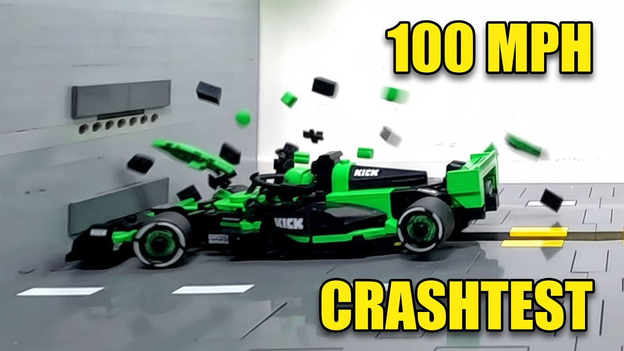 CAN LEGO KICK SAUBER SURVIVE 100 MPH CRASH?