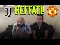 JUVENTUS MANCHESTER UNITED 1-2 | LIVE REACTION TIFOSI JUVENTINI DELUSI