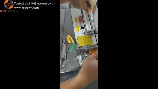 Cable label printing and flag label marking machine ZCUT-430P - Suzhou Crown
