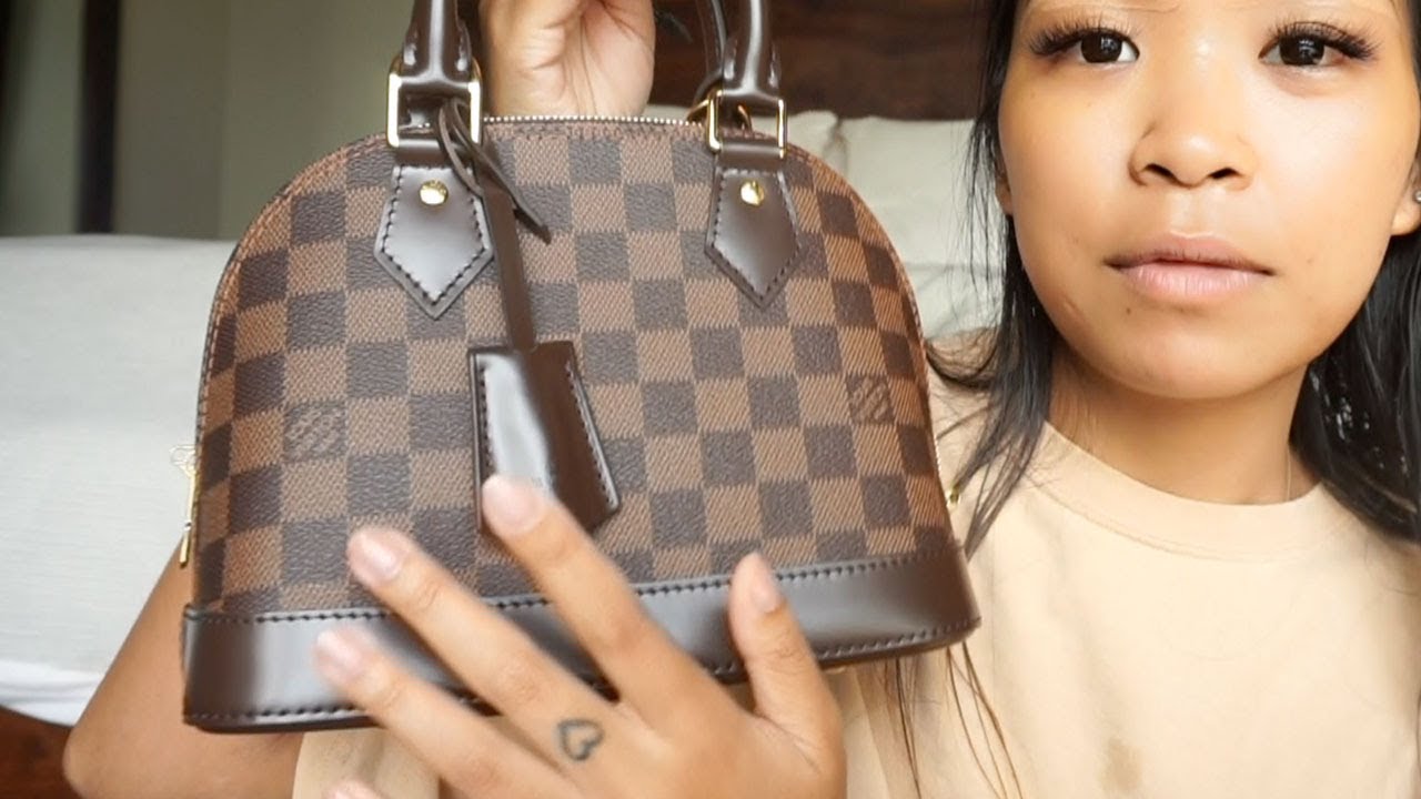 Louis Vuitton Alma BB Review, Damier Ebene, Wear and Tear, WFIMB, MOD  Shots