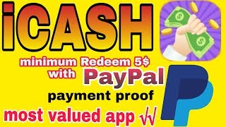 ICASH earning apps very easily gaming income  with PayPal money screenshot 5