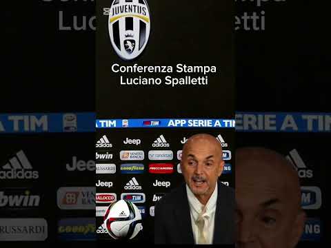 Video Conferenza Stampa Juventus di Spalletti#spalletti#juventus#calcio #campionato